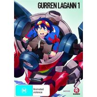 Gurren Lagann 1 - Rare DVD Aus Stock Preowned: Excellent Condition