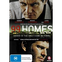 99 Homes - Rare DVD Aus Stock Preowned: Excellent Condition