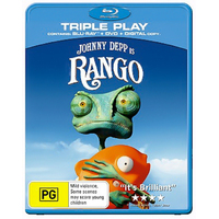 Rango //Digital Copy Blu-Ray Preowned: Disc Excellent