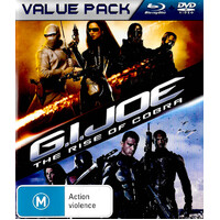 G.J.Joe The Rise of Cobra - Rare Blu-Ray Aus Stock Preowned: Excellent Condition