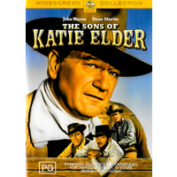THE SONS OF KATIE ELDER - Rare DVD Aus Stock Preowned: Excellent Condition