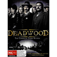 Deadwood Season 3 -DVD Series Rare Aus Stock Preowned: Excellent Condition