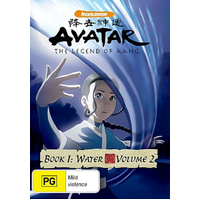 Avatar The Legend of Aang Book 1 Water - Volume 2 DVD Preowned: Disc Excellent