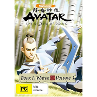 Avatar The Legend of Aang Book 1 Water - Volume 3 DVD Preowned: Disc Excellent