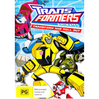 Transformers Animated Transform and Roll Out DVD Preowned: Disc Excellent