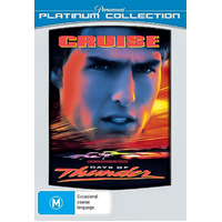 Days of Thunder Platinum Collection DVD Preowned: Disc Excellent
