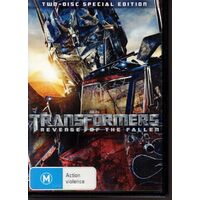 TRANSFORMERS REVENGE OF THE FALLEN - Rare DVD Aus Stock Preowned: Excellent Condition