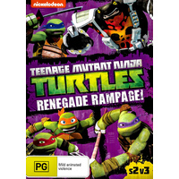 TEENAGE MUTANT NINJA TURTLES: RENEGADE RAMPAGE - DVD Series Preowned: Excellent Condition