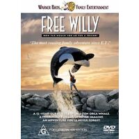 Free Willy -Kids DVD Rare Aus Stock Preowned: Excellent Condition