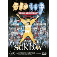 ANY GIVEN SUNDAY - Rare DVD Aus Stock Preowned: Excellent Condition