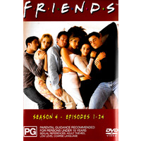 Friends - Series 4 - DVD Series Rare Aus Stock Preowned: Excellent Condition
