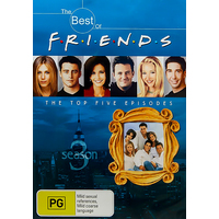 The Best of F.R.I.E.N.D.S The Top Five Episodes of Season 3 DVD Preowned: Disc Excellent