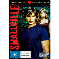 SMALLVILLE: THE COMPLETE 4 SEASON - DVD Series Rare Aus Stock Preowned: Excellent Condition