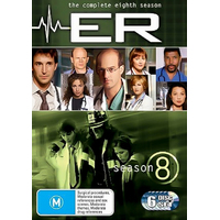 ER: The Complete Eighth Season DVD Preowned: Disc Excellent