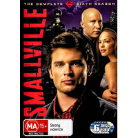 SMALLVILLE: THE COMPLETE 6 SEASON DVD Preowned: Disc Excellent