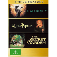 A Little Princess / Black Beauty (1994) / The Secret Garden DVD Preowned: Disc Excellent