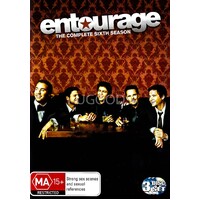 entourage The Complete Sixth Season DVD Preowned: Disc Excellent