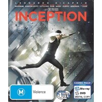 Inception - Rare Blu-Ray Aus Stock Preowned: Excellent Condition