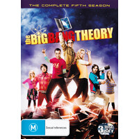 The Big Bang Theory: Season 5 (with Bonus TV Sampler Disc) DVD Preowned: Disc Excellent