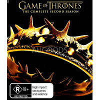 Game of Thrones The Complete Second Season Blu-Ray Preowned: Disc Excellent
