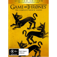Game of Thrones The Complete Fourth Season -DVD War Series Preowned: Excellent Condition