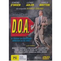 D.O.A. Edmond O'Brien Pamela Britton Luther Adler DVD Preowned: Disc Excellent