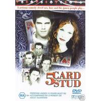 5 CARD STUD LAWRENCE H TOFFLER DVD Preowned: Disc Excellent