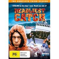 Deadliest Catch: Season 3 DVD Preowned: Disc Excellent