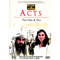 ACTS Part One & Part Two Region 1 USA DVD Preowned: Disc Excellent