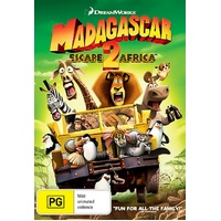 Madagascar: Escape 2 Africa DVD Preowned: Disc Excellent