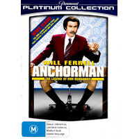 Anchorman The Legend of Ron Burgundy -Rare DVD Aus Stock Comedy Preowned: Excellent Condition