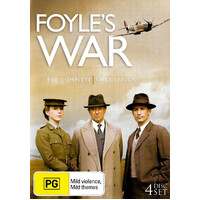 Foyle's War - Season 1 -DVD Series Rare Aus Stock Preowned: Excellent Condition