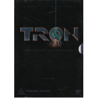 TRON 20TH ANNIV COLLECTORS EDITION DVD Preowned: Disc Excellent