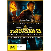 National Treasure Book Of Secrets DVD Preowned: Disc Excellent