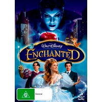 Disney Enchanted -Kids DVD Rare Aus Stock Preowned: Excellent Condition