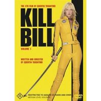 Kill Bill Volume 1 Quentin Tarantino DVD Preowned: Disc Excellent