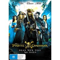 Pirates of the Caribbean Dead Men Tell No Tales DVD Preowned: Disc Excellent