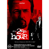 25th Hour - Rare DVD Aus Stock Preowned: Excellent Condition