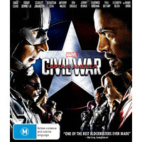 Captain America: Civil War - Rare Blu-Ray Aus Stock Preowned: Excellent Condition