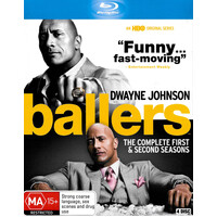 Ballers: Series 1 - 2 -Blu-Ray Comedy Series Rare Aus Stock Preowned: Excellent Condition