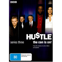 Hustle: Series 3 -DVD Series Rare Aus Stock Preowned: Excellent Condition