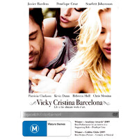 Vicky Cristina Barcelona -Rare DVD Aus Stock Comedy Preowned: Excellent Condition