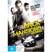Brick Mansions Extended Edition DVD Preowned: Disc Excellent