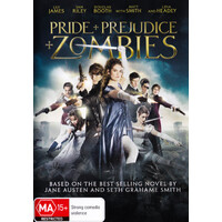 Pride + Prejudice + Zombies DVD Preowned: Disc Excellent