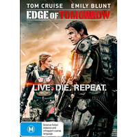 Edge of Tomorrow DVD Preowned: Disc Excellent