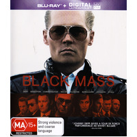 Black Mass Blu-Ray Preowned: Disc Excellent