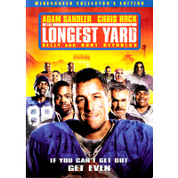 THE LONGEST YARD -Rare DVD Aus Stock Comedy Preowned: Excellent Condition