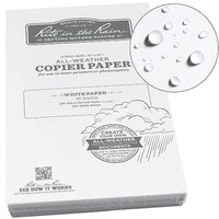 Rite in the Rain Weatherproof Copier Paper, Legal, 8.5" x 14", 20# White, 500 Sheet Pack (No. 208514)