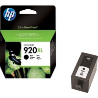HP 920XL High Yield Black Original Ink Cartridge (CD975AN)