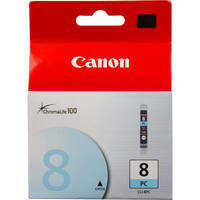Genuine Canon CLI-8C Cyan Inkjet Cartridge - 420 Pages